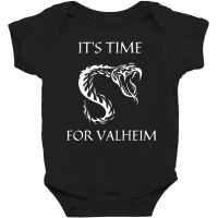 Valheim Time Baby Bodysuit | Artistshot