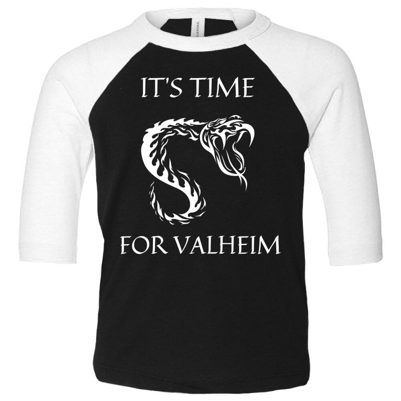 Valheim Time Toddler 3/4 Sleeve Tee by poppyallen | Artistshot