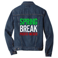 Spring Break Puerto Mexico Men Denim Jacket | Artistshot