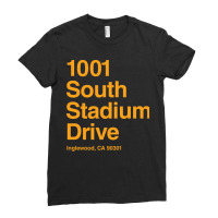 Los Angeles Football Stadium Ladies Fitted T-shirt | Artistshot