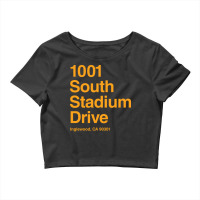 Los Angeles Football Stadium Crop Top | Artistshot