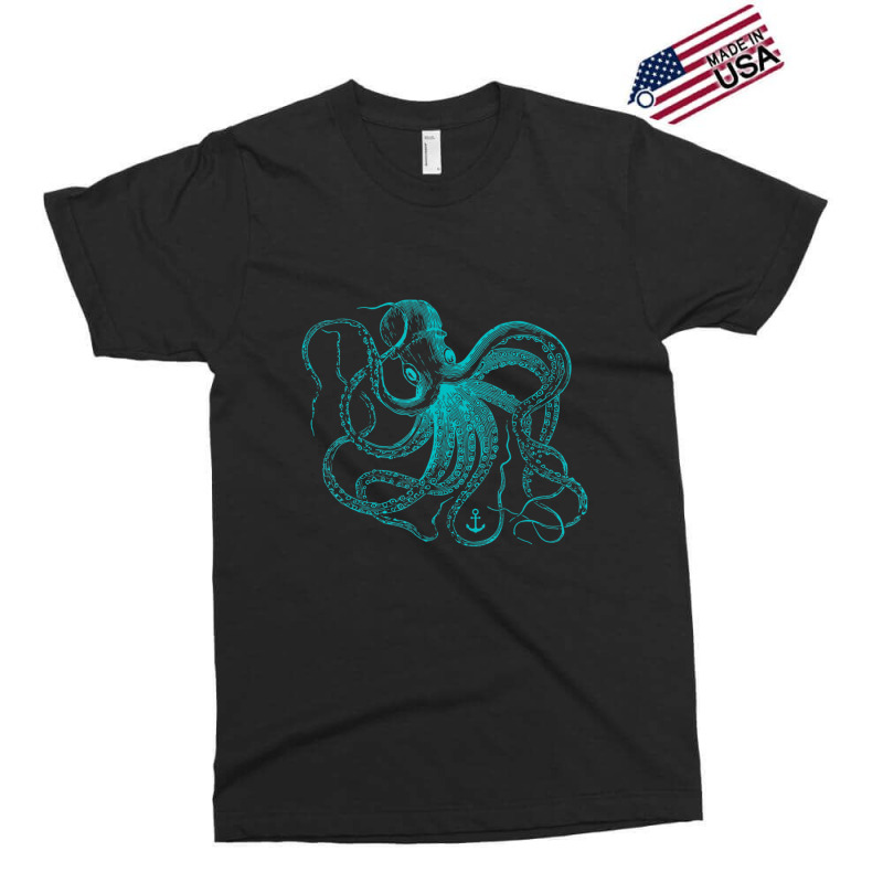 Octopus Cool Vintage Marine Biologist Ocean Sea Life 2 Exclusive T-shirt | Artistshot