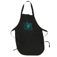 Octopus Cool Vintage Marine Biologist Ocean Sea Life 2 Full-length Apron | Artistshot