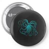 Octopus Cool Vintage Marine Biologist Ocean Sea Life 2 Pin-back Button | Artistshot