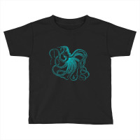 Octopus Cool Vintage Marine Biologist Ocean Sea Life 2 Toddler T-shirt | Artistshot