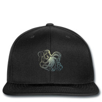 Octopus Cool Vintage Marine Biologist Ocean Sea Life 3 Printed Hat | Artistshot