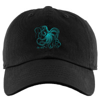 Octopus Cool Vintage Marine Biologist Ocean Sea Life 4 Kids Cap | Artistshot