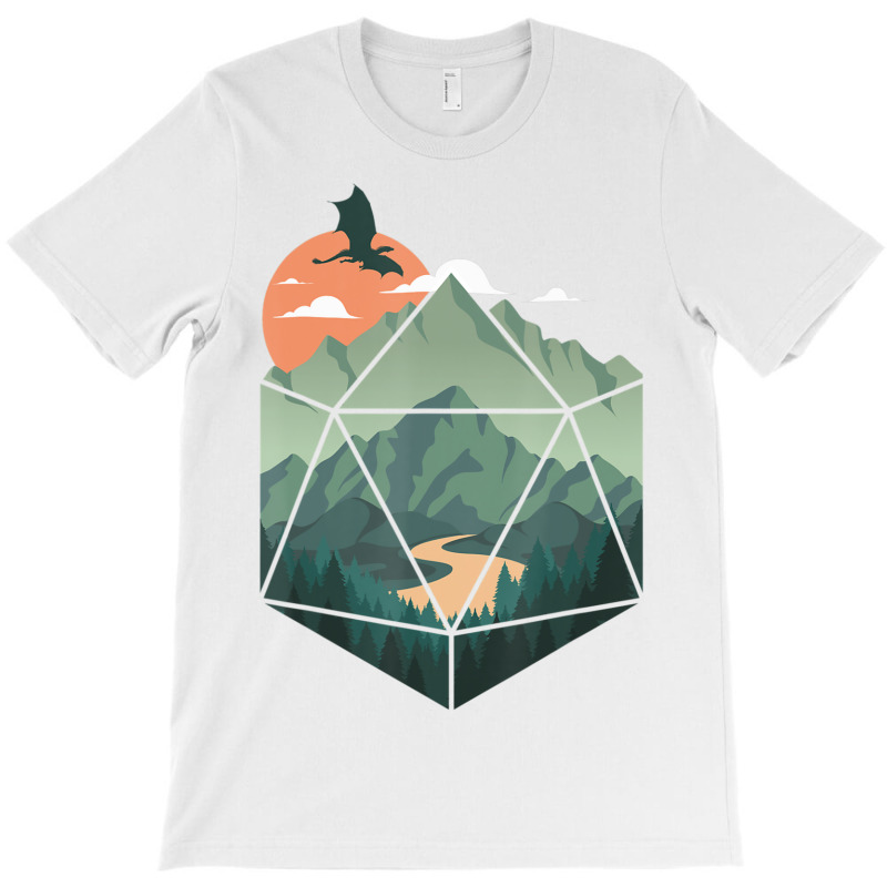 D20 Ar, Dungeons Lover Fantasy Gaming T-Shirt by michaelshhot | Artistshot