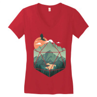 D20 Ar, Dungeons Lover Fantasy Gaming Women's V-neck T-shirt | Artistshot