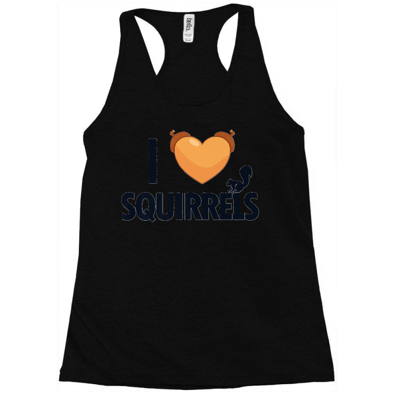 I Love Squirrels Eastern Gray Japanese Fox Squirrel Premium Racerback Tank | Artistshot