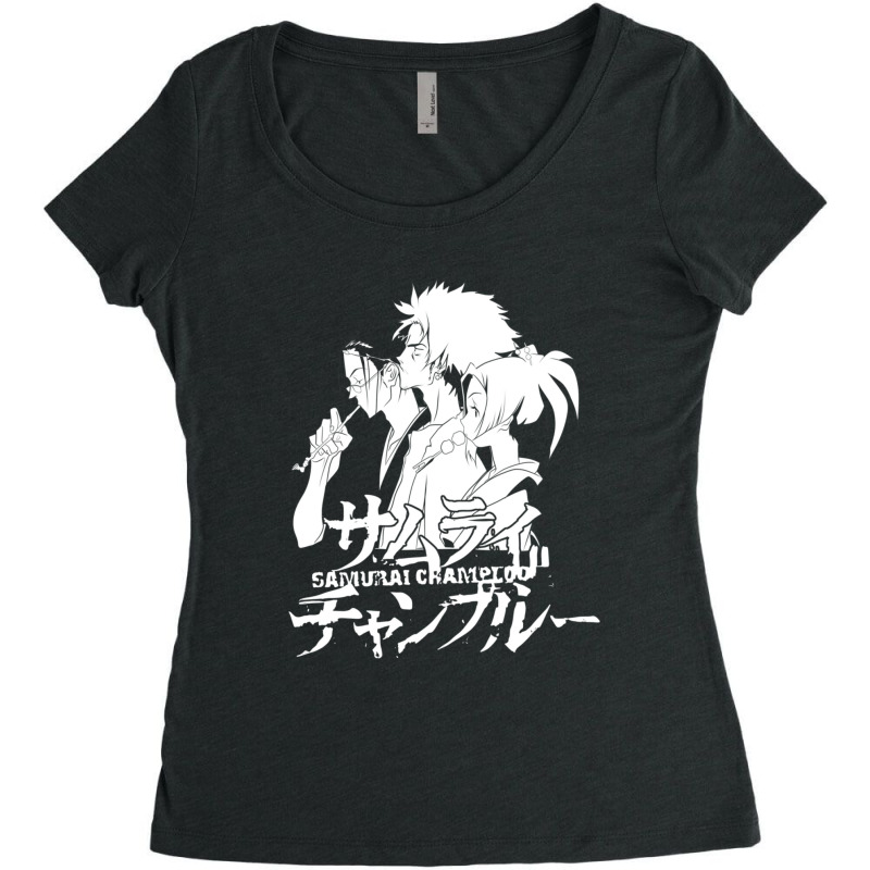 Samurai Champloo Women's Triblend Scoop T-shirt by ElenaMCartasegna | Artistshot