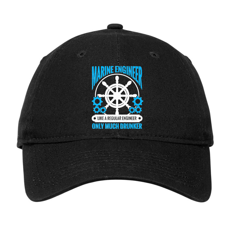 Maritime Engineering Marine Engineering Marine Engineer Premium Adjustable Cap by TROYHADLEYTRAVIS | Artistshot