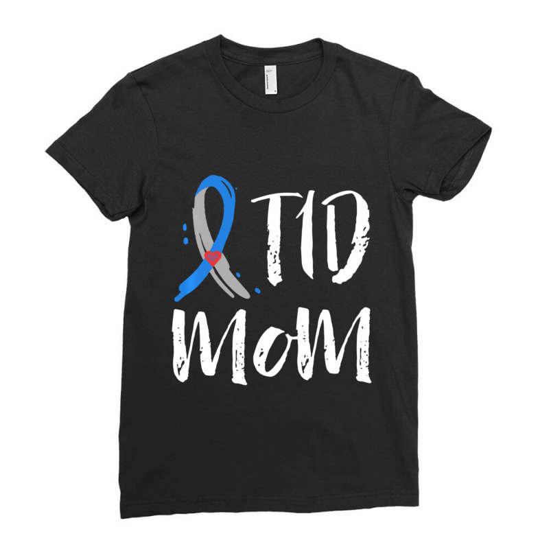 T1d Mom Type 1 Diabetes Awareness Mama Gifts Mother Ladies Fitted T-Shirt by bummercaught | Artistshot