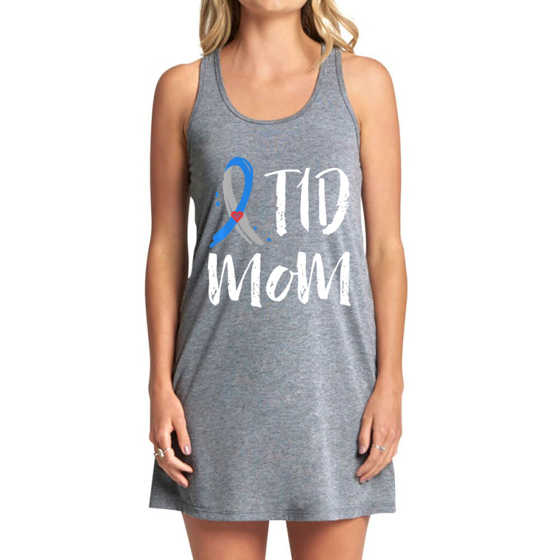 T1d Mom Type 1 Diabetes Awareness Mama Gifts Mother Tank Dress by bummercaught | Artistshot