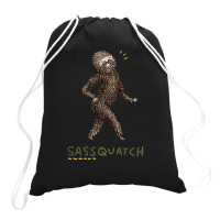 Sassquatch Drawstring Bags | Artistshot