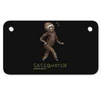 Sassquatch Motorcycle License Plate | Artistshot