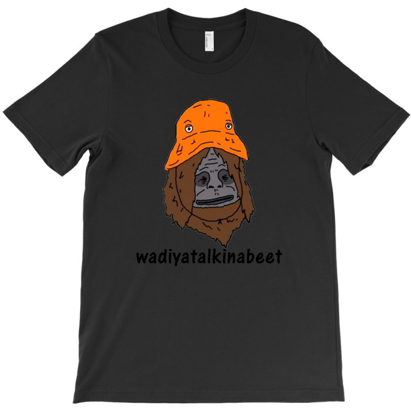 Sassy Wadiyatalkinabeet Orange Hat T-shirt | Artistshot