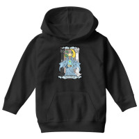 Tarot Card The High Priestess Ii Occult Vintage Color Youth Hoodie | Artistshot