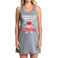 Machinist Engineer Machine Operator Machining Premium Tank Dress | Artistshot