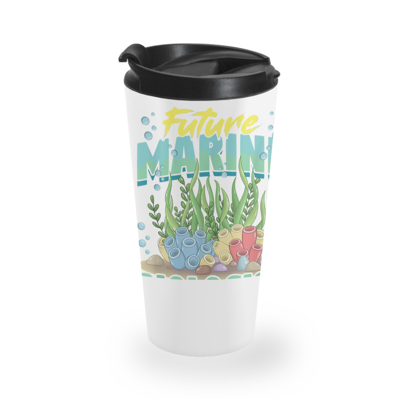 Future Marine Biologist Ocean Life Marine Biology Student Travel Mug | Artistshot