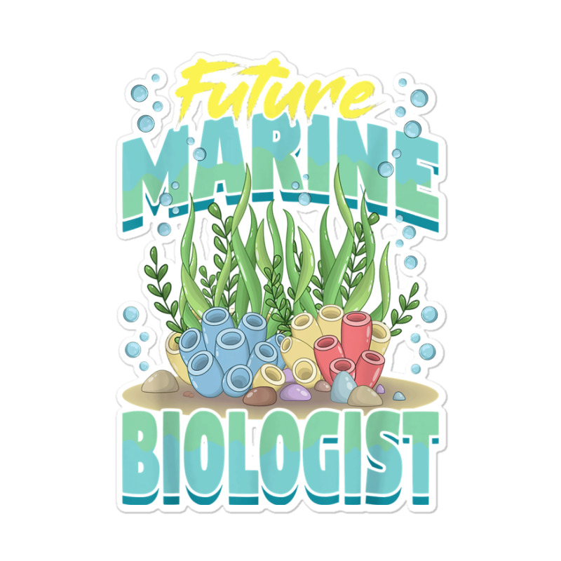 Future Marine Biologist Ocean Life Marine Biology Student Sticker | Artistshot