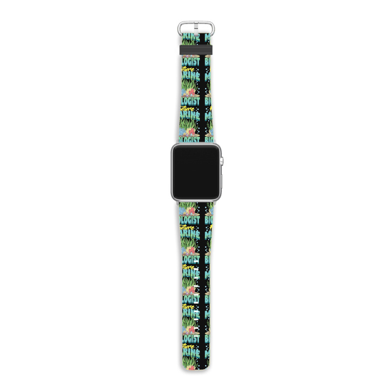 Future Marine Biologist Ocean Life Marine Biology Student Apple Watch Band | Artistshot