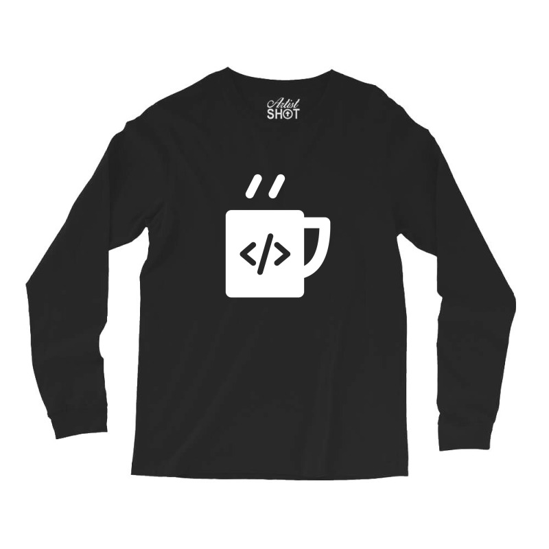 Coffee Code Long Sleeve Shirts | Artistshot