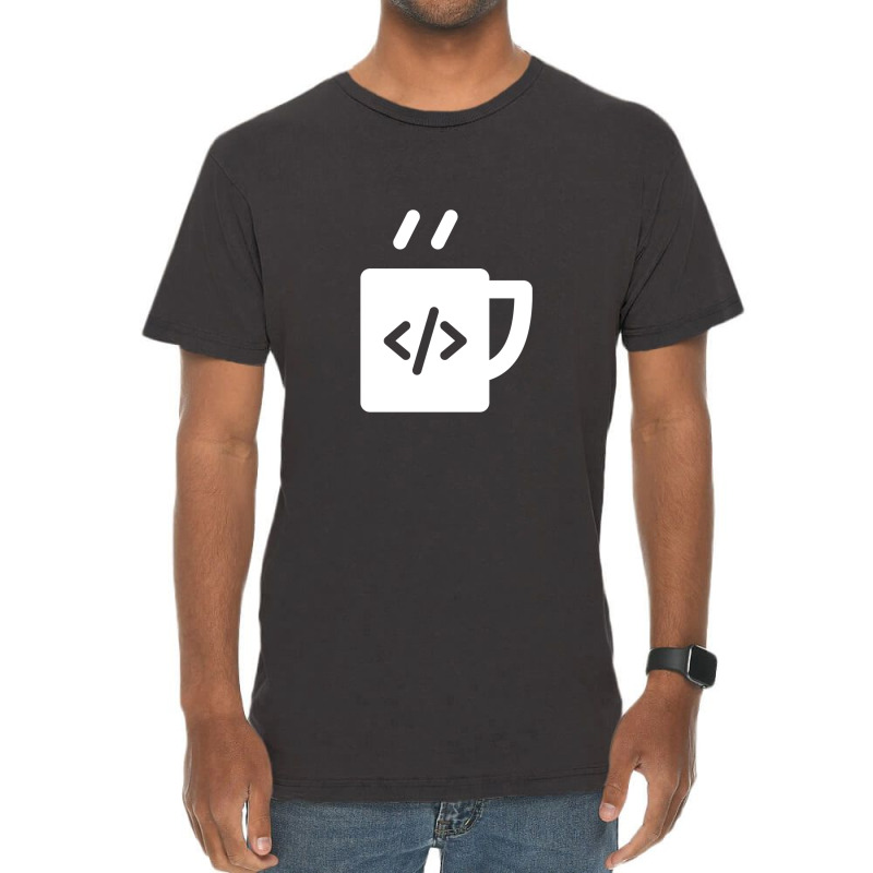 Coffee Code Vintage T-shirt | Artistshot