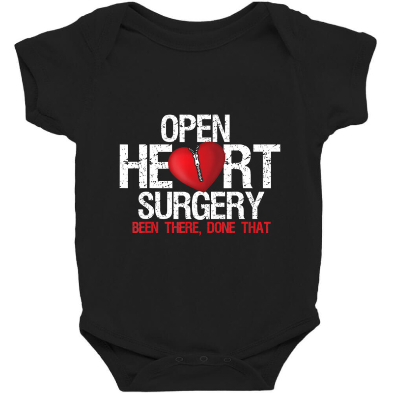 Open Heart Surgery Been There Done That Patient Baby Bodysuit by degreesgunner | Artistshot