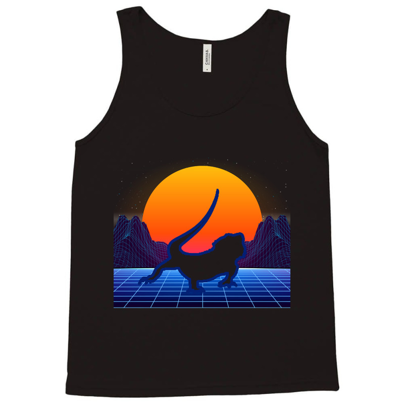 Bearded Dragon Vintage Style Retro Lover - Lizard Tank Top by Jerhogen528 | Artistshot