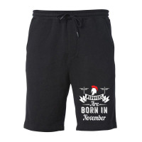 Warriors Are Born In November Birthday Gift Fleece Short | Artistshot