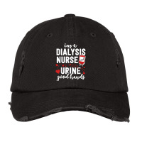 Dialysis Nurse Gifts For Women Funny Pun Urine Good Hands Vintage Cap | Artistshot