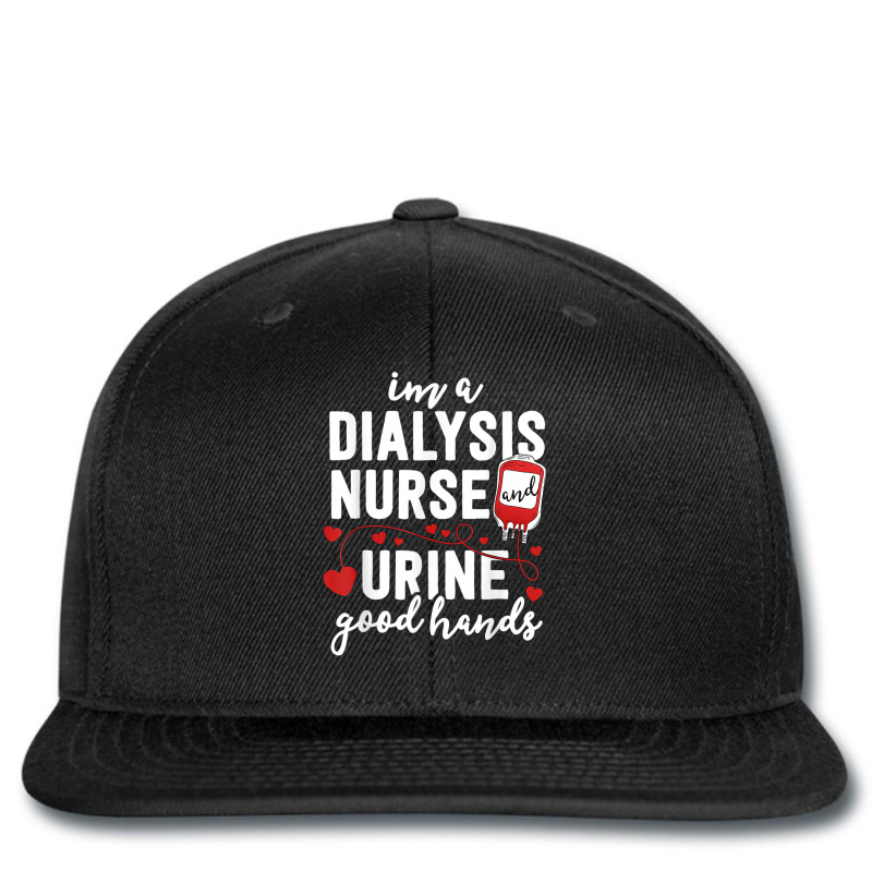 Dialysis Nurse Gifts For Women Funny Pun Urine Good Hands Printed hat by KevinO'Connor | Artistshot