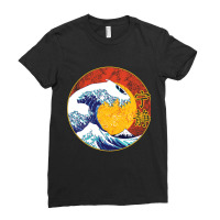 Waves Of Serenity Ladies Fitted T-shirt | Artistshot