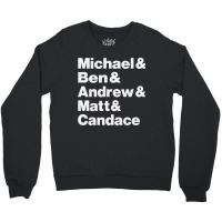 Daily Wire Hosts Knowles Shapiro Klavan Walsh Owens Crewneck Sweatshirt | Artistshot