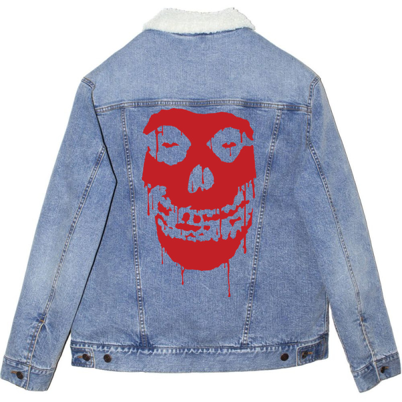 Bloody Classic Whoa Unisex Sherpa-Lined Denim Jacket by declangreenwood | Artistshot