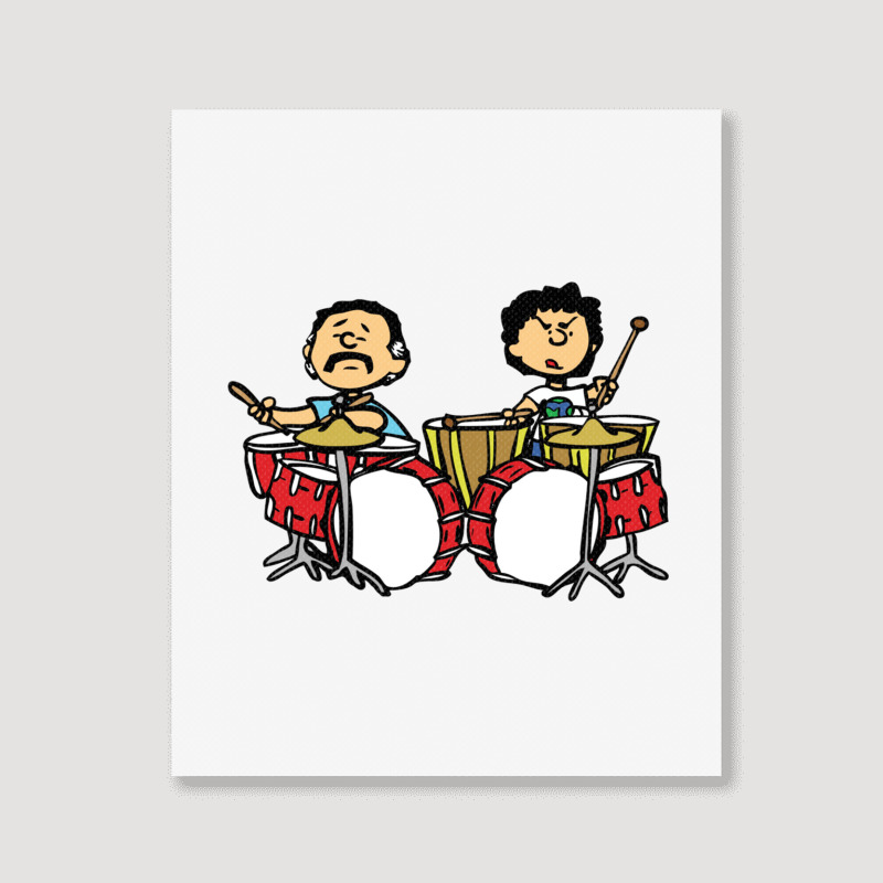 Rhythm Devils And Peanuts Mashup (gratenuts) Portrait Canvas Print | Artistshot