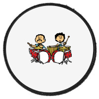 Rhythm Devils And Peanuts Mashup (gratenuts) Round Patch | Artistshot