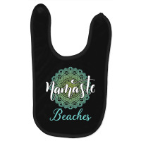 Namaste Beaches Baby Bibs | Artistshot