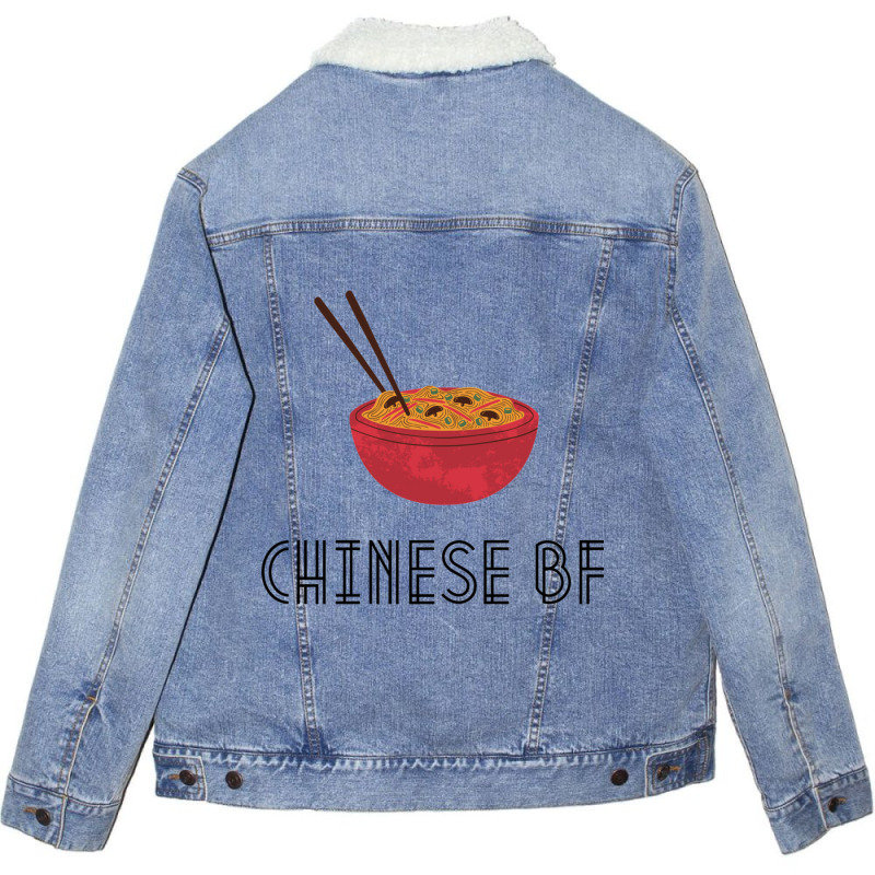 Chinese Bf Unisex Sherpa-lined Denim Jacket | Artistshot