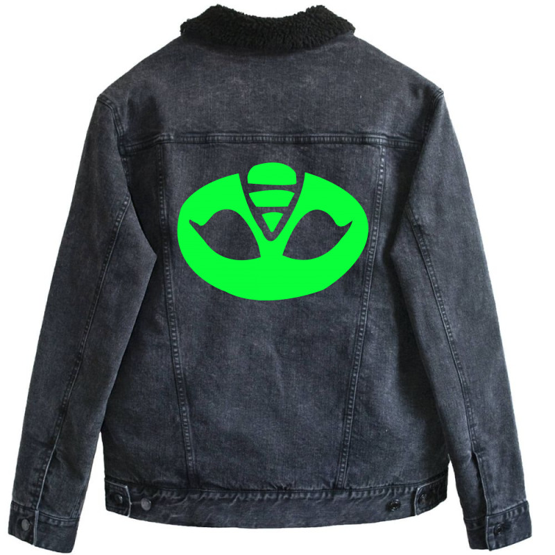 Pj Masks Gekko Symbol Unisex Sherpa-lined Denim Jacket | Artistshot