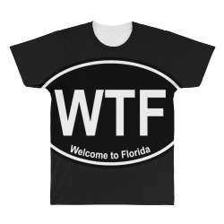 Wtf - Welcome To Florida (2) All Over Men's T-shirt | Artistshot