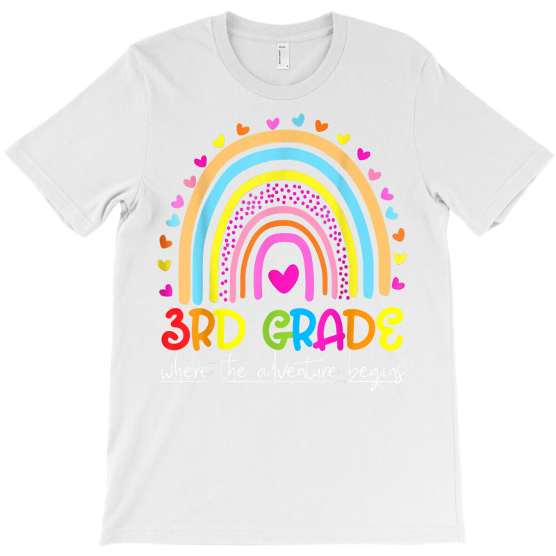 16th Grade Rainbow Teacher Team Third Grade Squad Girls Boys T Shirt T-shirt | Artistshot