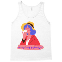 Unemployed And Beautiful Tank Top | Artistshot