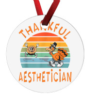 Aesthetician Job Funny Thanksgiving T Shirt Ornament | Artistshot