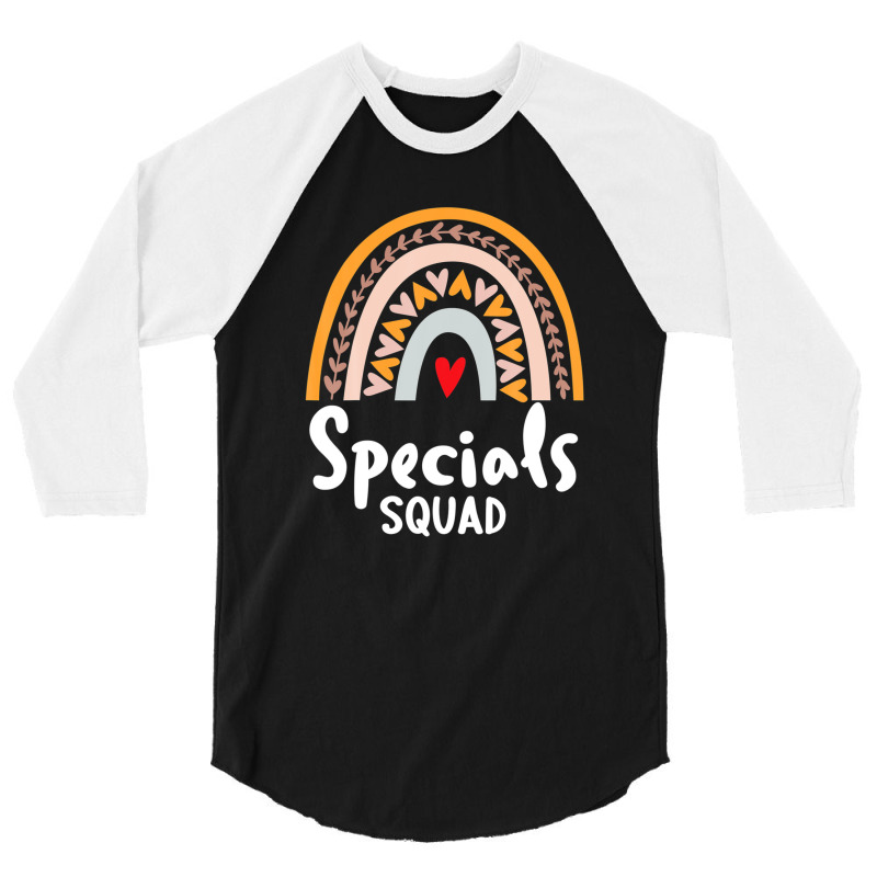 Special Specials Squad Teacher Professional Para Sped Crew 3/4 Sleeve Shirt | Artistshot