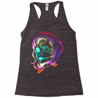 Colorful Stylized Female Calaveras Makeup Day Of The Dead Pullover Hoo Racerback Tank | Artistshot