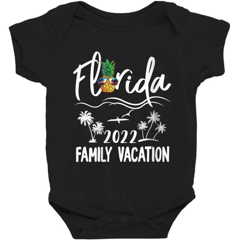 Womens Florida 2022 Island Pineapple Baby Bodysuit by fenderbendable | Artistshot