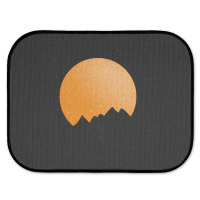 Orange Planetfall Rear Car Mat | Artistshot