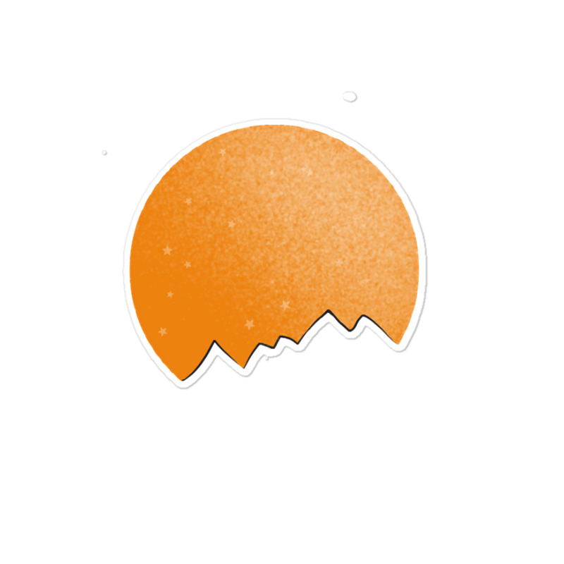 Orange Planetfall Sticker | Artistshot